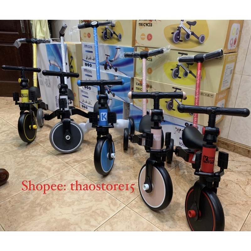 Xe THĂNG BẰNG/CHÒi CHÂN/ XE BA BÁNH Kiwicool; Porsa Pim cho bé yêu