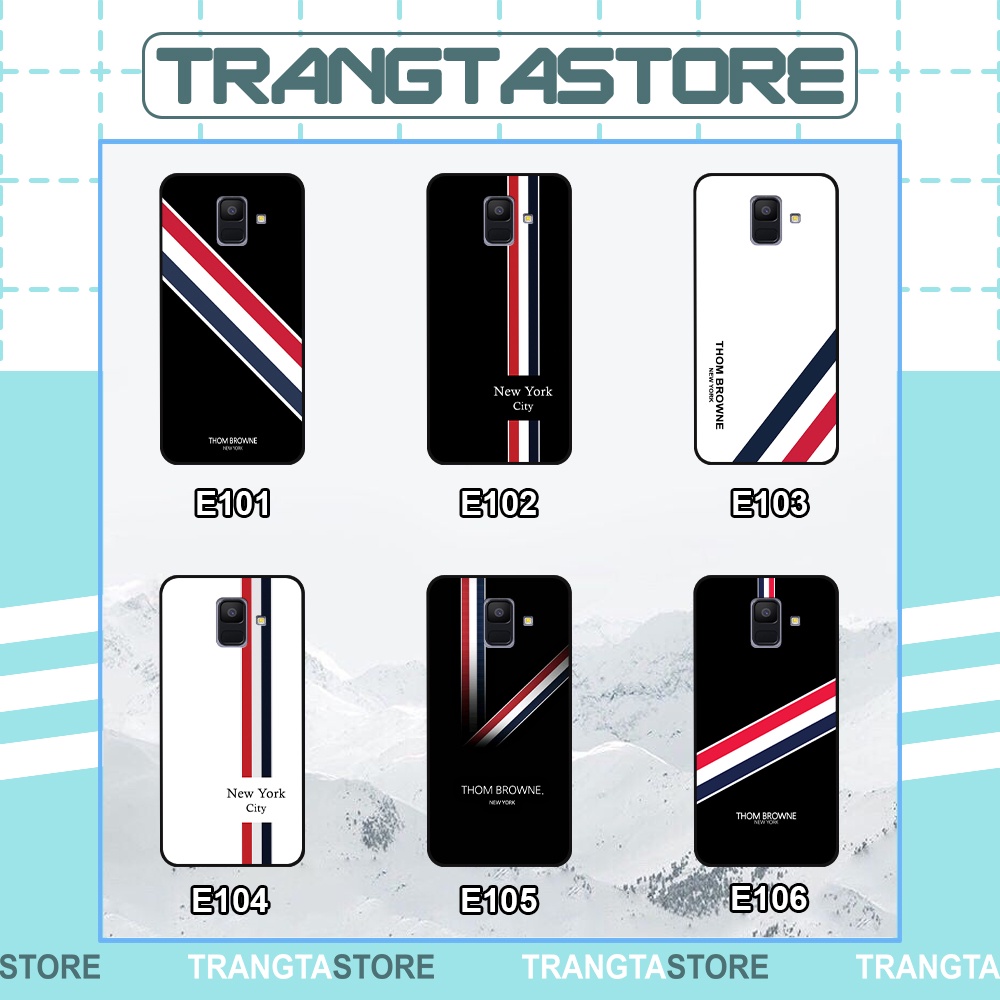 Ốp lưng Samsung A6 2018 / A6 Plus in hình hoạt tiết thombrowne dễ thương siêu hot
