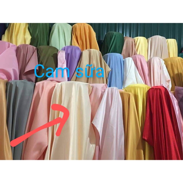 Vải phi bóng (Bảng màu 02)
