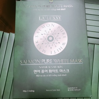 [ KÈM QUÀ SIÊU HOT] MẶT NẠ DA CÁ HỒI DR LACIR Hộp 3Miếng