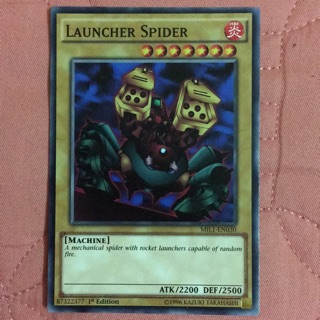 Thẻ bài Yugioh - Launcher Spider (Real Card)