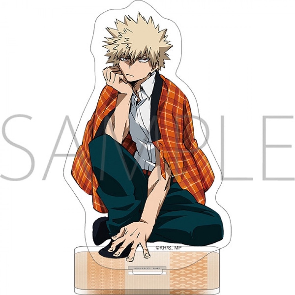 Standee Boku No Hero Academia Học viện anh hùng tượng acrylic anime mica chibi trưng bày mô hình