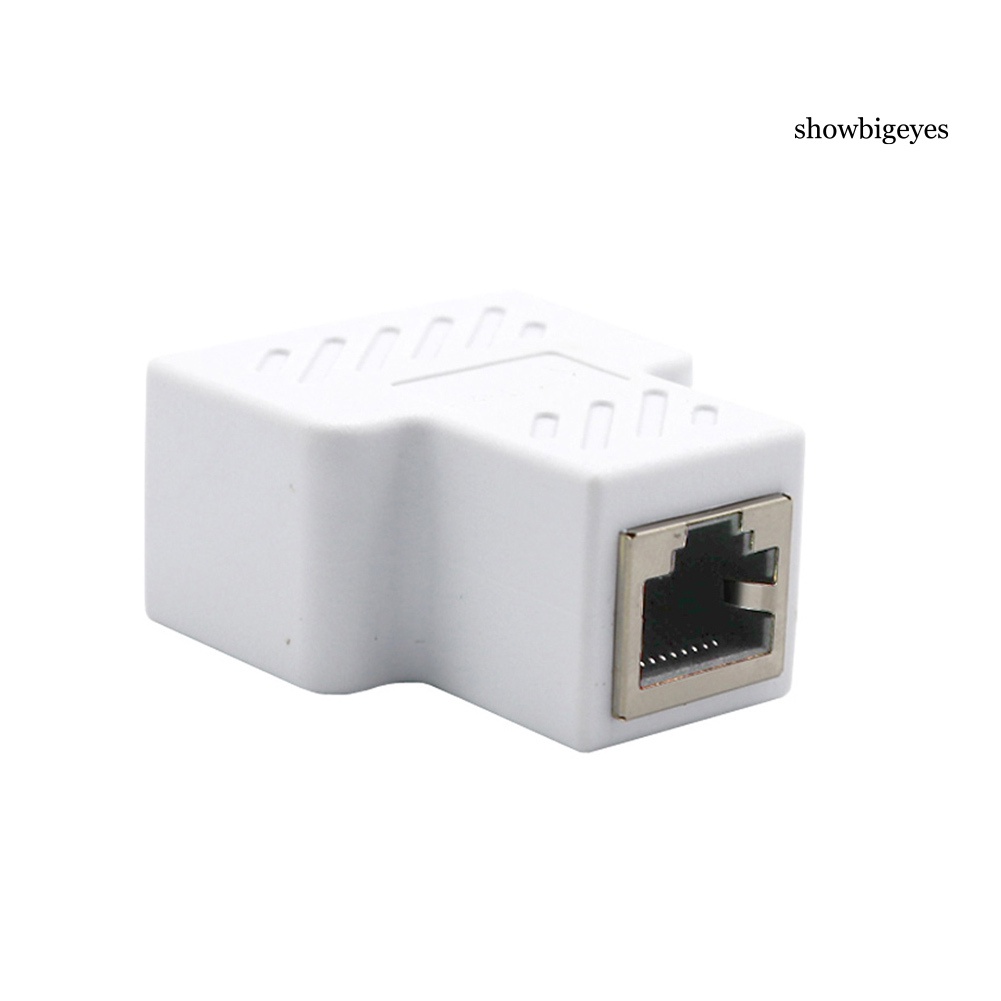 Bộ Chia Mạng Lan Ved--1 Sang 2 Cổng Cat5 / 6 / 7 Rj45