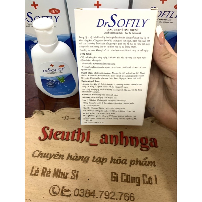 Dung Dịch Vệ Sinh Phụ Nữ Dr Softly 100ml