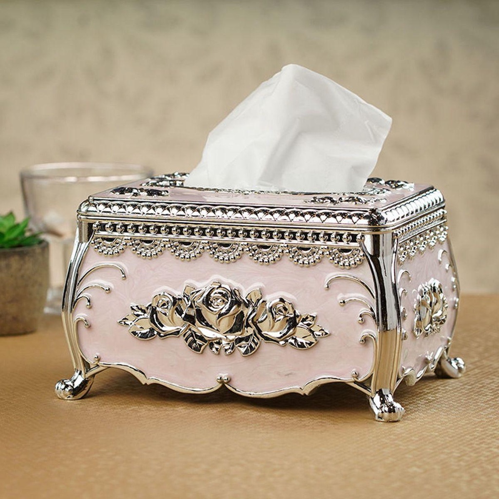 Giá Đỡ Khăn Giấy Bằng Acrylic Phong Cách Châu Âu Tiện Dụng Cho Nhà Hàng / Văn Phòng