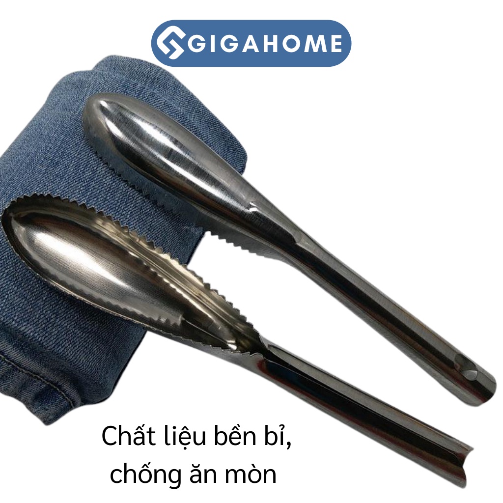 Dụng Cụ Đánh Vảy Cá Bằng Inox GGIAHOME Dùng Trong Nhà Bếp 9158