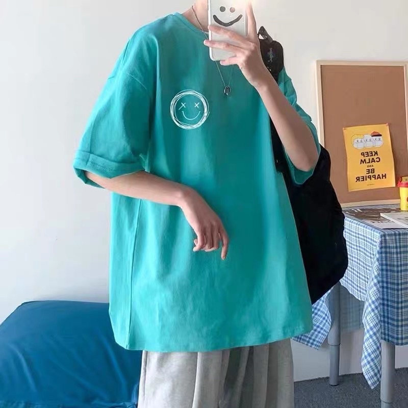 Áo phông mặt cười tròn ngực