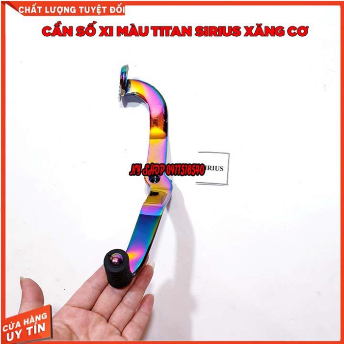 CẦN SỐ 2 CHIỀU XI TITAN 7 MÀU EXCITER 135, EX 150, WINNER V1, WAVE A 2014 - 2019 , SIRIUS , DREAM II / WAVE NHỎ Ảnh thật