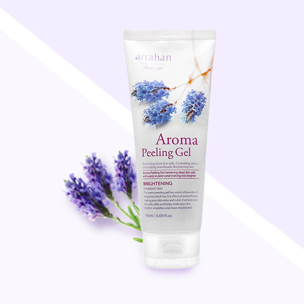 Gel tẩy tế bào da chết chiết xuất từ hoa oải hương - ARRAHAN Aroma White Peeling Gel