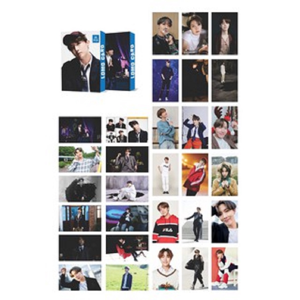 lomo card nhóm nhạc BTS Hàn Quốc