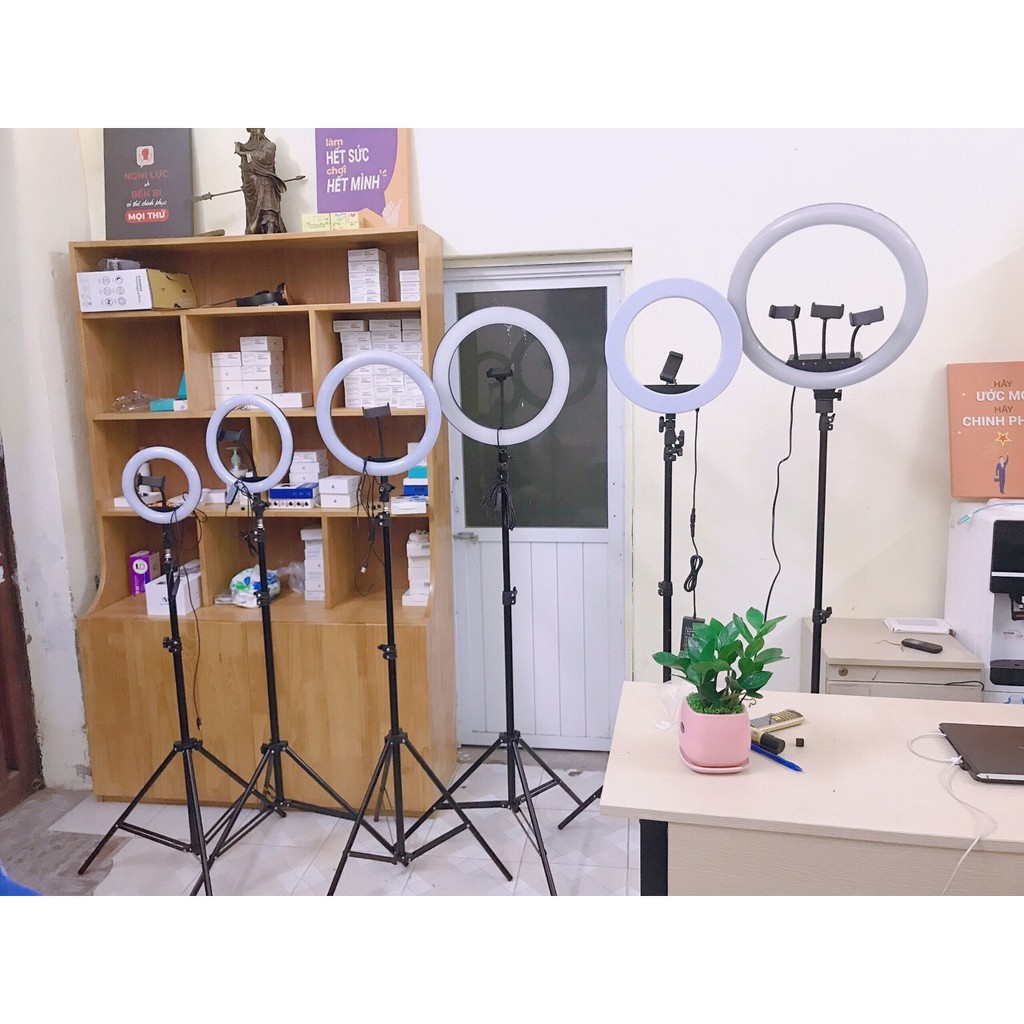 [BẢO HÀNH 12 THÁNG] Đèn Livestream Bán Hàng Kèm Giá Đỡ Full SIZE Cao Cấp Chuyên Dụng Cho Livetream Makeup | BigBuy360 - bigbuy360.vn