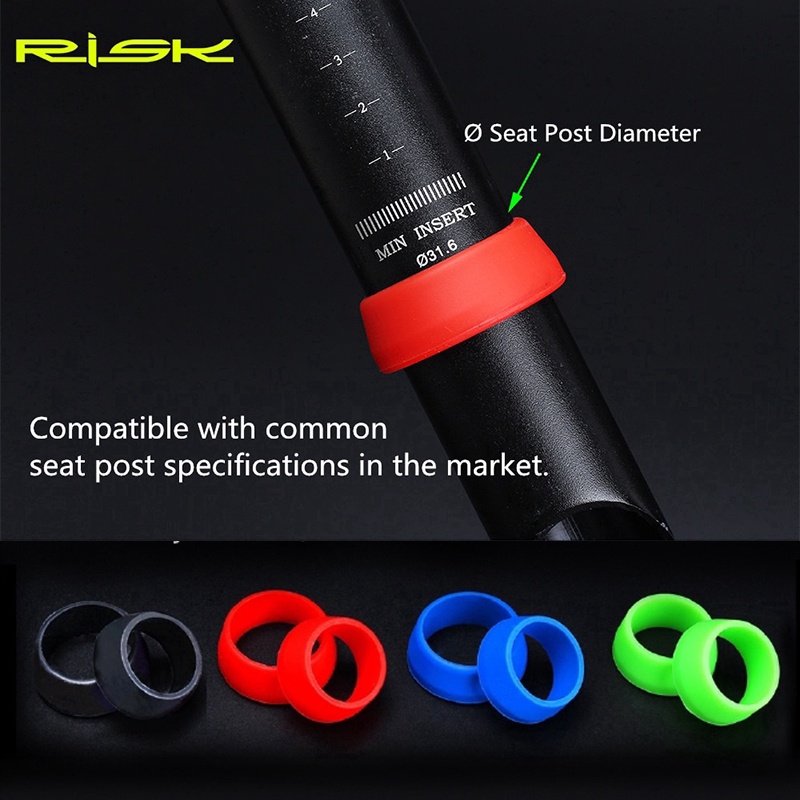 Xe Đạp Leo Núi Seatpost Vỏ Bảo Vệ Ghế Xe Đạp Ống Cao Su Cưỡi Silicone Chống Thấm Nước Ghế Bài Cover