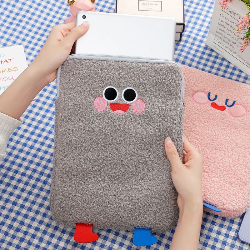 Túi Đựng Bảo Vệ Máy Tính Bảng / Laptop Kiểu Dáng Hoạt Hình Xinh Xắn