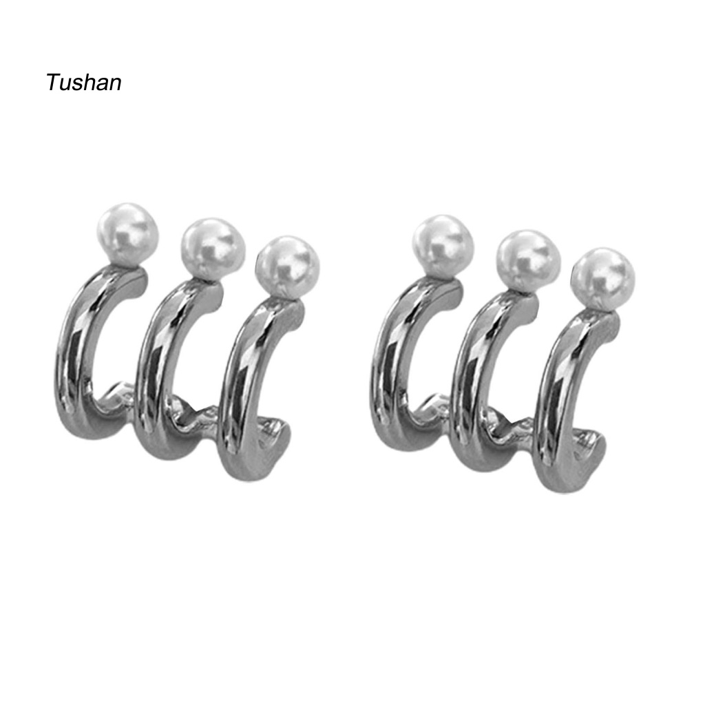 Bông Tai Nữ Màu Sắc Tương Phản Độc Đáo