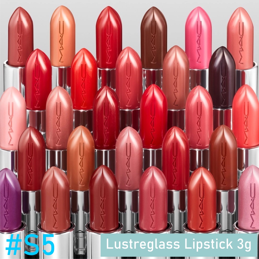 Son Mac full size dòng Lustreglass Lipstick 3g - Glow Play Lip Balm 3.6g - Love Lipstick 3g - Youngmis.vn