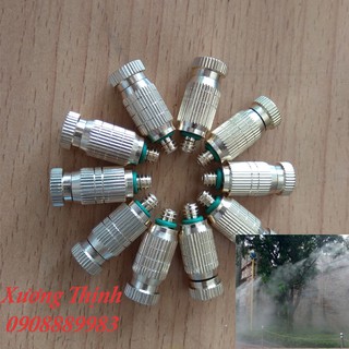 béc phun sương đồng số 1, 2, 3 bao gồm đế