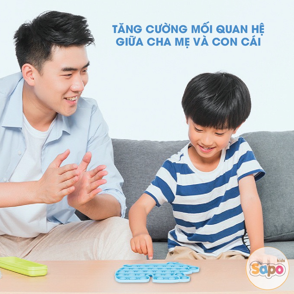 Pop it Đồ Chơi Bấm Bong Bóng Giải Toả Căng Thẳng Cho Cả Nhà Nhiều Mẫu Dễ Thương SAPO KIDS