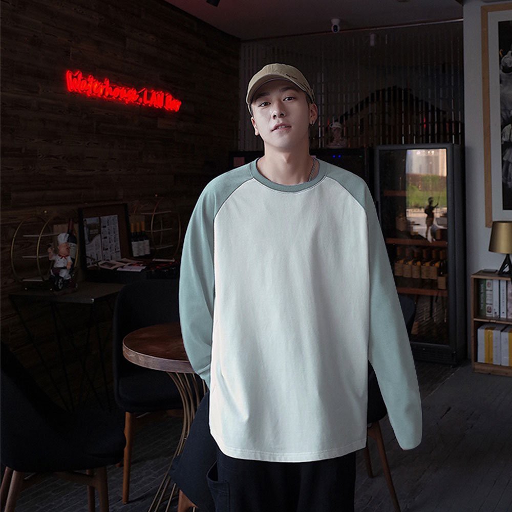 [Mã SKAMCLU7 giảm 10% Tối Đa 50K đơn 0Đ] Áo thun nam nữ dài tay Raglan - Áo thun dài tay Unisex form rộng Local Brand | BigBuy360 - bigbuy360.vn