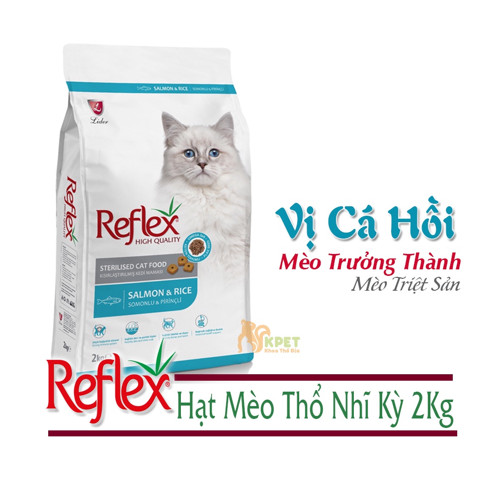 Hạt Mèo Reflex 2kg - Thức ăn mèo giá rẻ - nhập khẩu