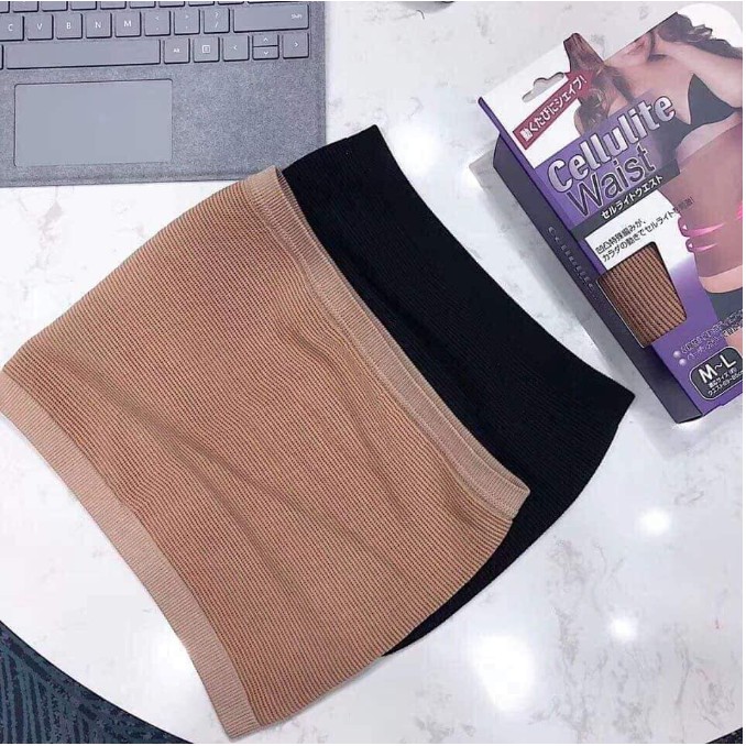 Gen Nịt Bụng Giảm Mỡ CELLULITE Waist - Hàng Japan - Đốt Mỡ Cho Eo Thon Gọn - Free Size ( 100% ảnh Thật )