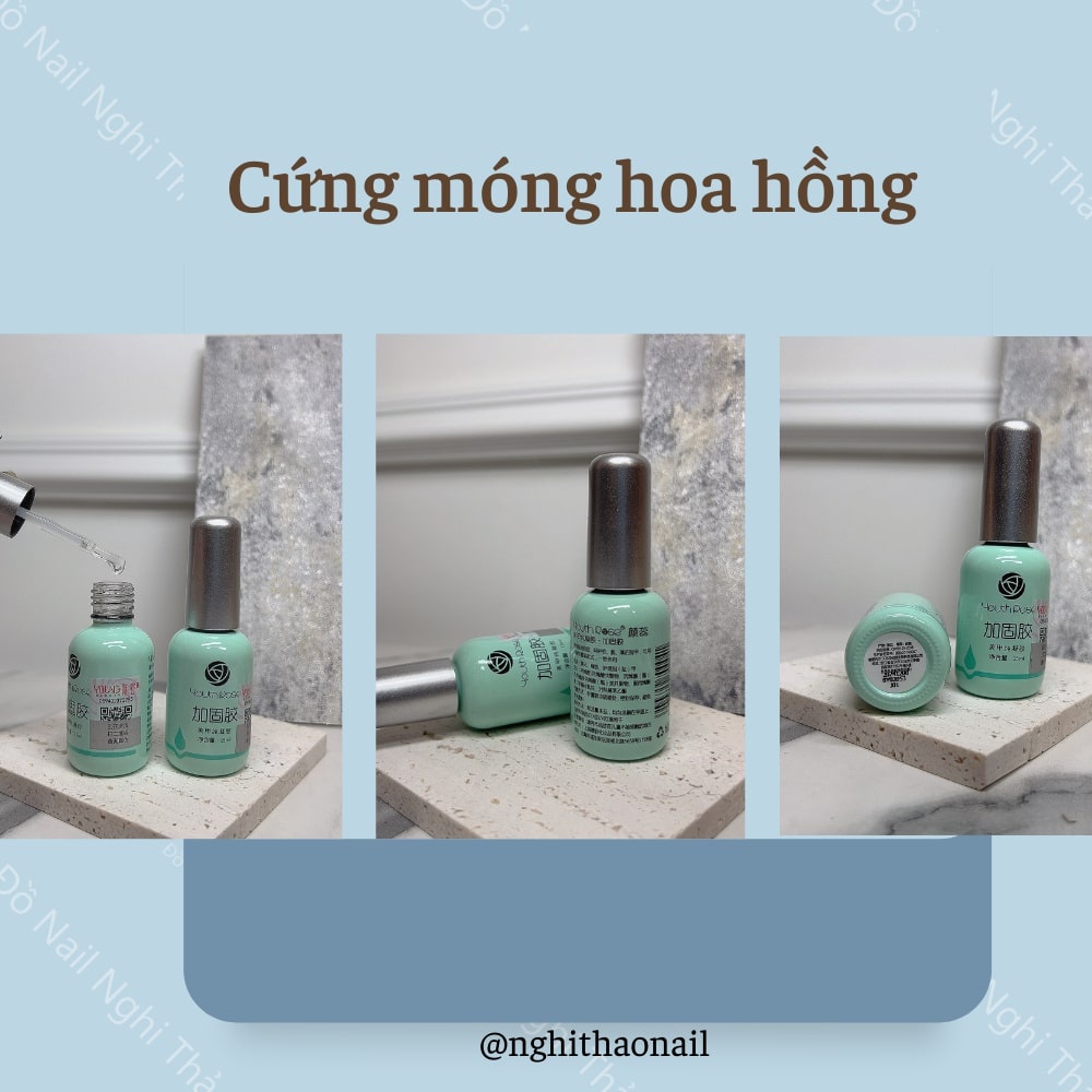 Cứng móng hoa hồng LADURA 15ml