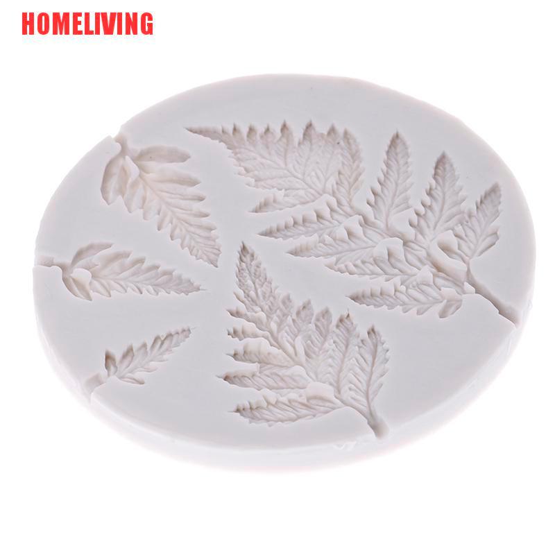 Khuôn silicone Tạo Hình Lá Cây Trang Trí Bánh