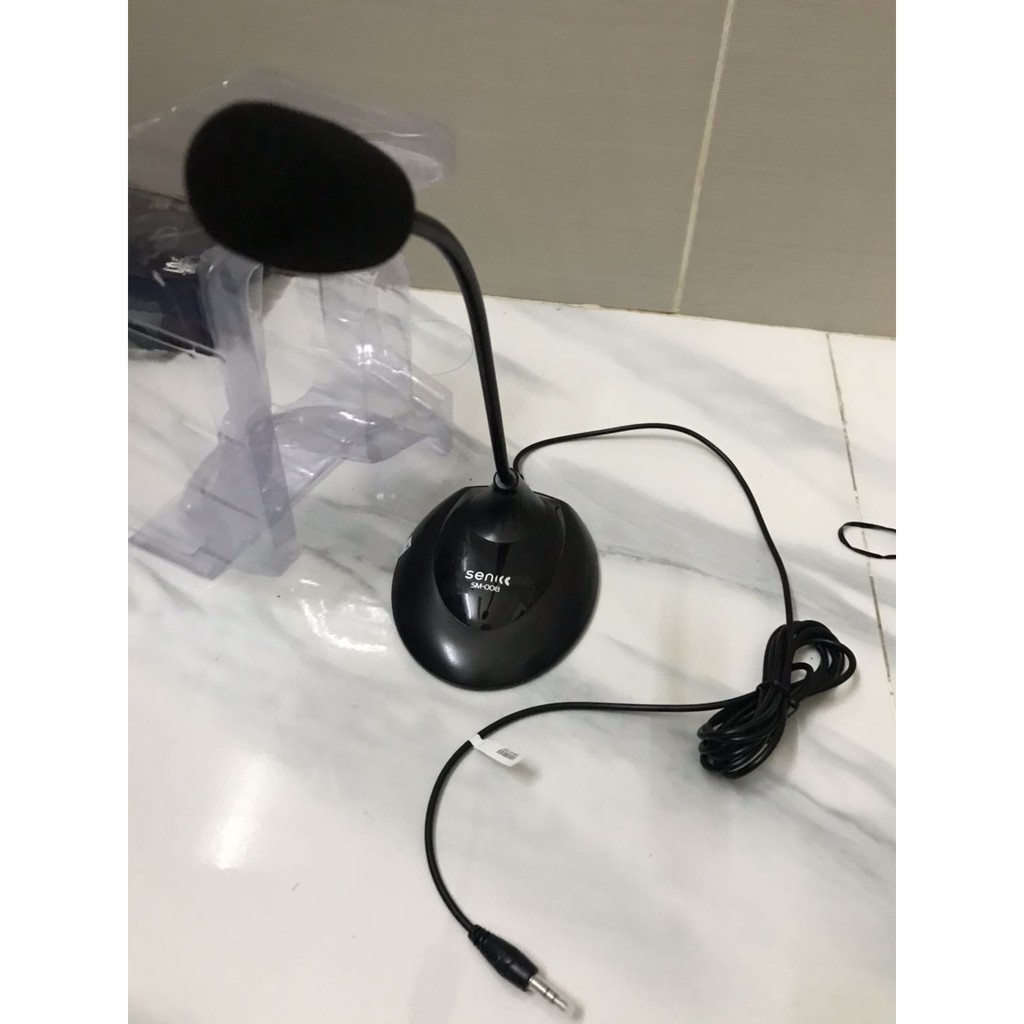 [Mã ELHACE giảm 4% đơn 300K] Micro Máy Tính Senicc SM- 008, Mic, Microphone. Microphone Senicc SM-008P