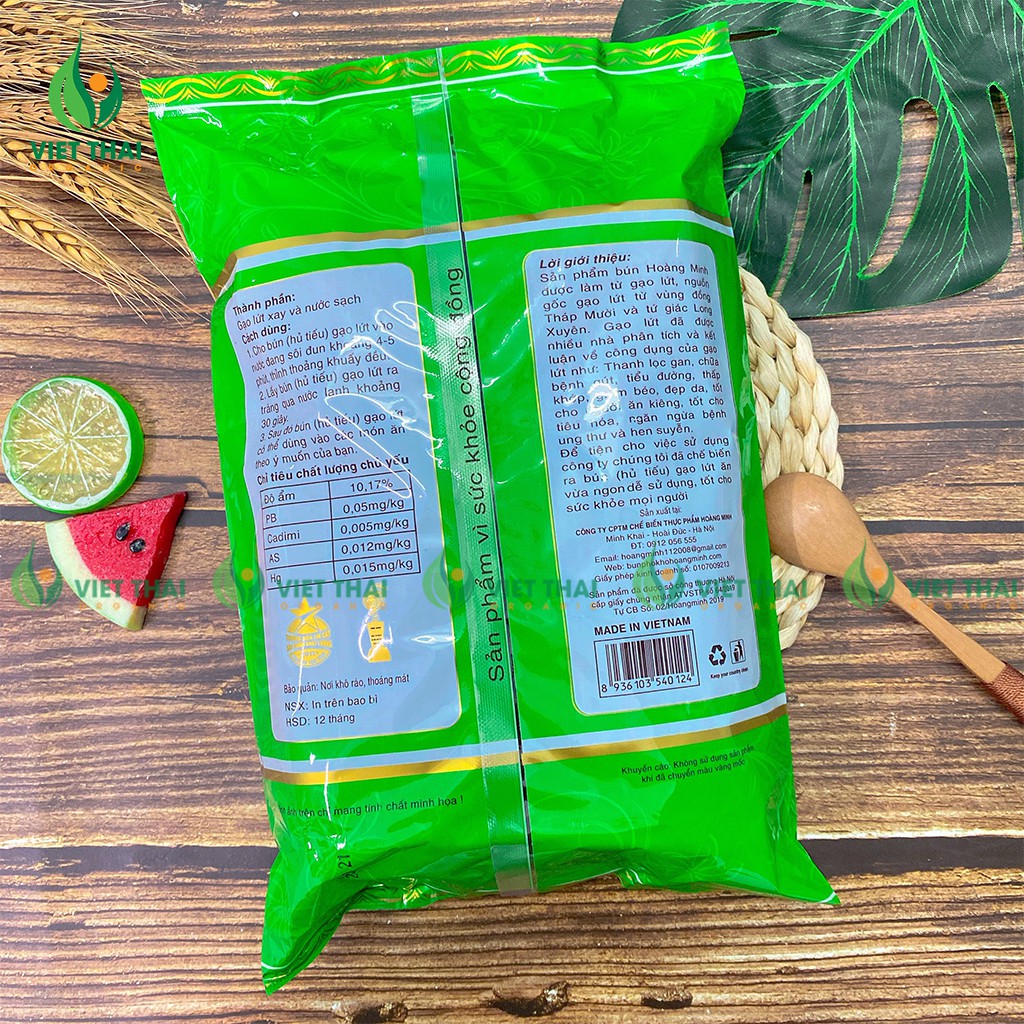 Bún gạo lứt đỏ giảm cân ăn kiêng thực dưỡng eat clean Hoàng Minh SIÊU NGON