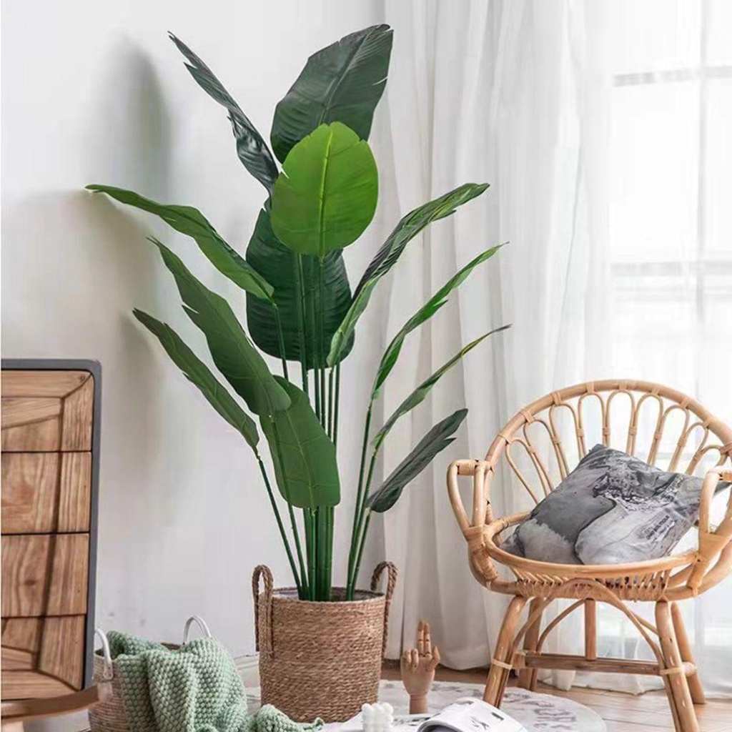 Cây Giả Nhiệt Đới Cỡ Lớn 32 &quot;Dùng Trang Trí