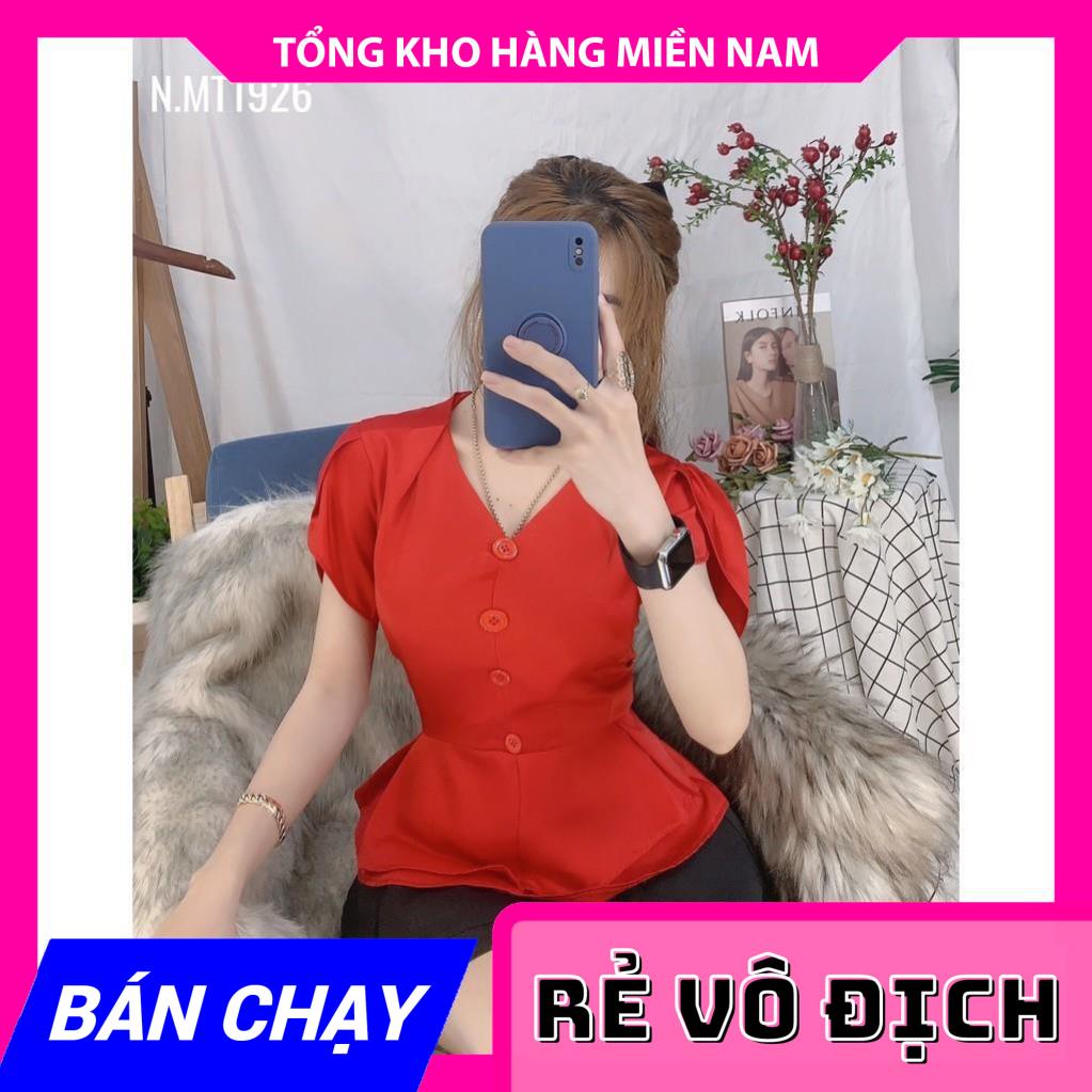 ÁO CÔNG SỞ KIỂU TAY BÚP MT1926 XINH XẮN ⚡100% ẢNH THẬT⚡  MY