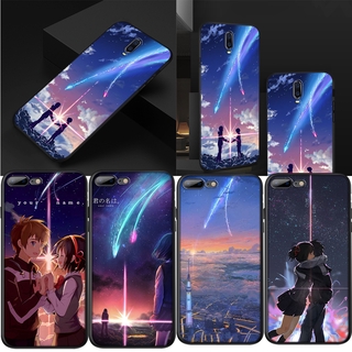 Ốp điện thoại silicon in hình anime Your Name cho Oppo A5 A8 A9 A31 2020 A1K A12 A52 A72 A91 A92 A92S F15 X2 Pro