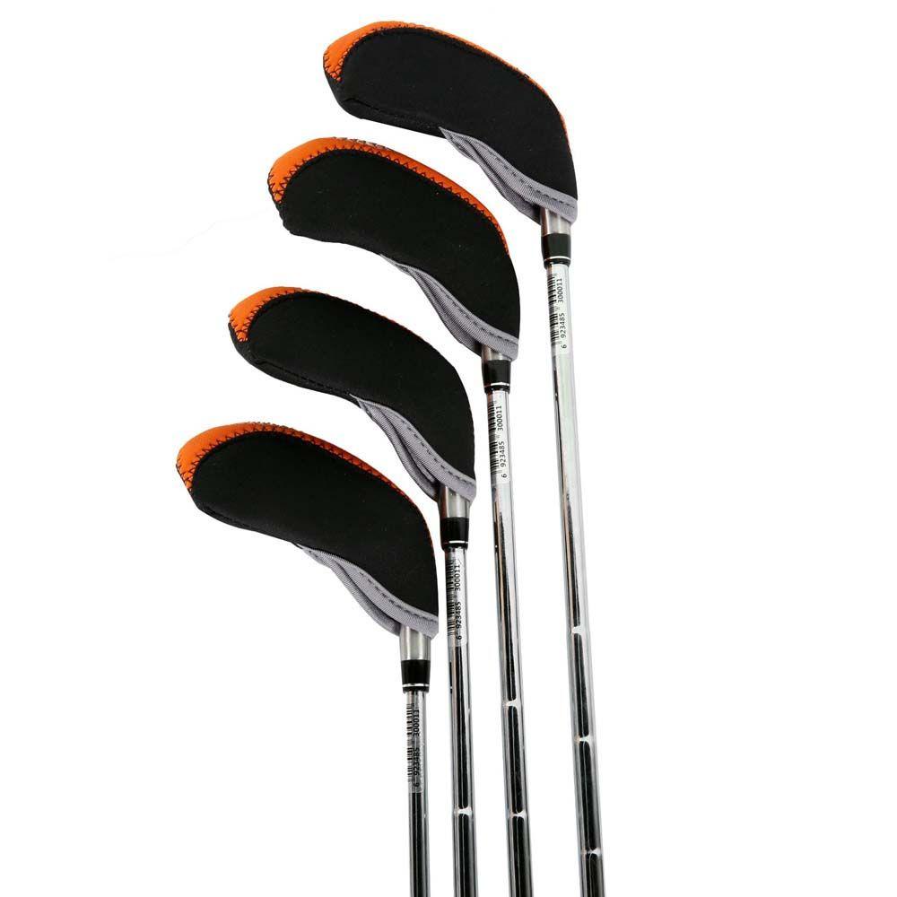 Bộ 10 Vỏ Bọc Bảo Vệ Đầu Gậy Đánh Golf Bằng Sắt Tiện Dụng Ốp