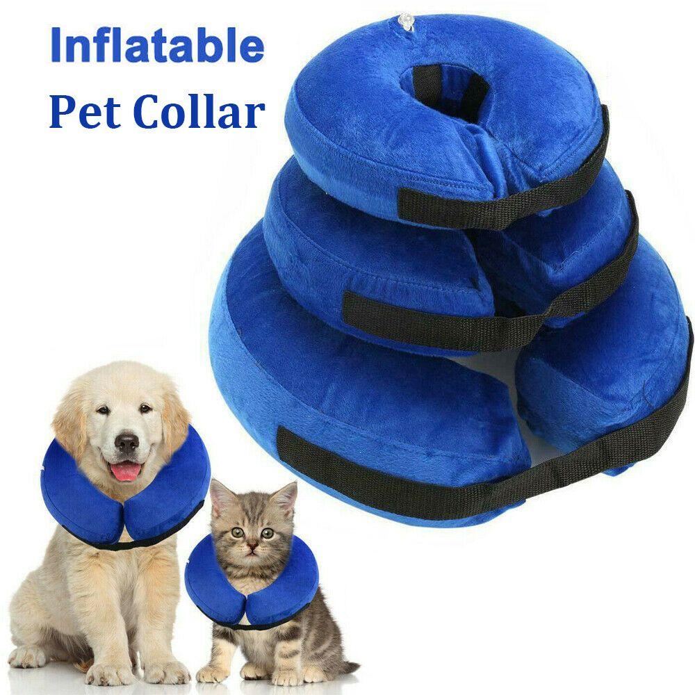 SUYO Vòng Cổ Bơm Hơi MềM MạI Cho Thú Cưng