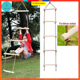 Thang dây Cho Bé Chất Liệu Gỗ Tự Nhiên