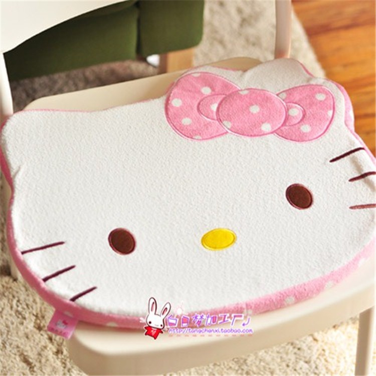 Đệm Lót Ghế Ngồi Xe Hơi Hình Hello Kitty Xinh Xắn