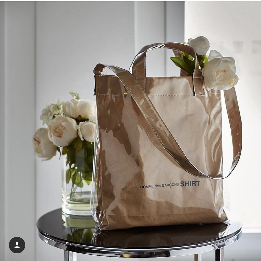 TÚI NHỰA PVC - CDG TOTE BAG
