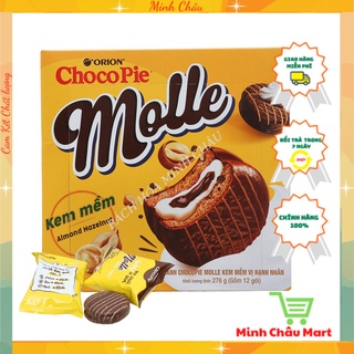 Bánh Choco-pie kem mềm vị hạnh nhân hộp 276g