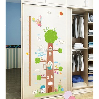 Decal cây đo chiều cao B048