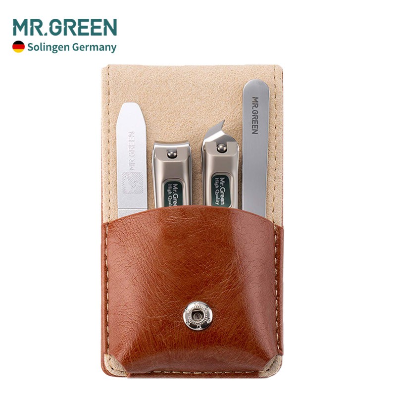 Bộ Dụng Cụ Chăm Sóc Móng Tay MR.GREEN Bằng Thép Không Gỉ