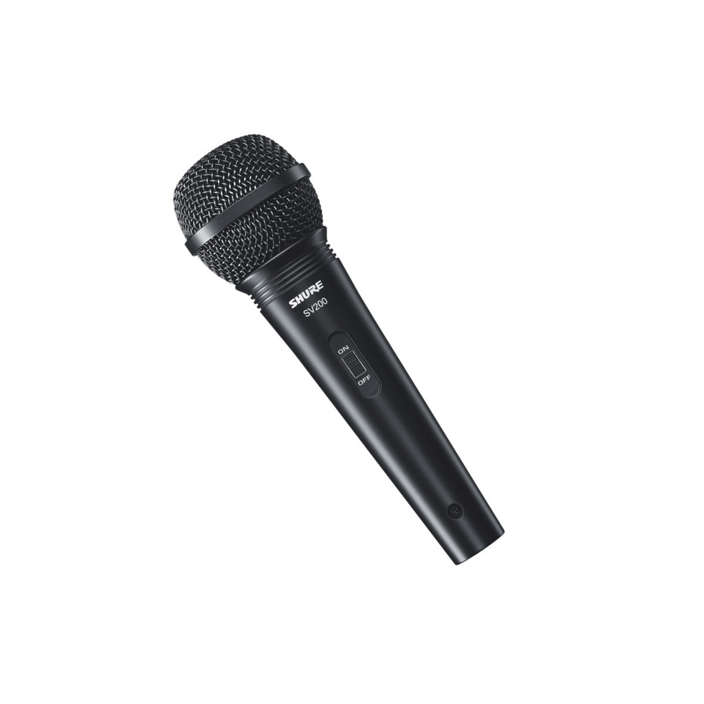 Micro Shure SV200-Q-X - Hàng chính hãng - Micro dùng cho  karaoke & thu âm đa năng có dây của Shure chất lượng cao