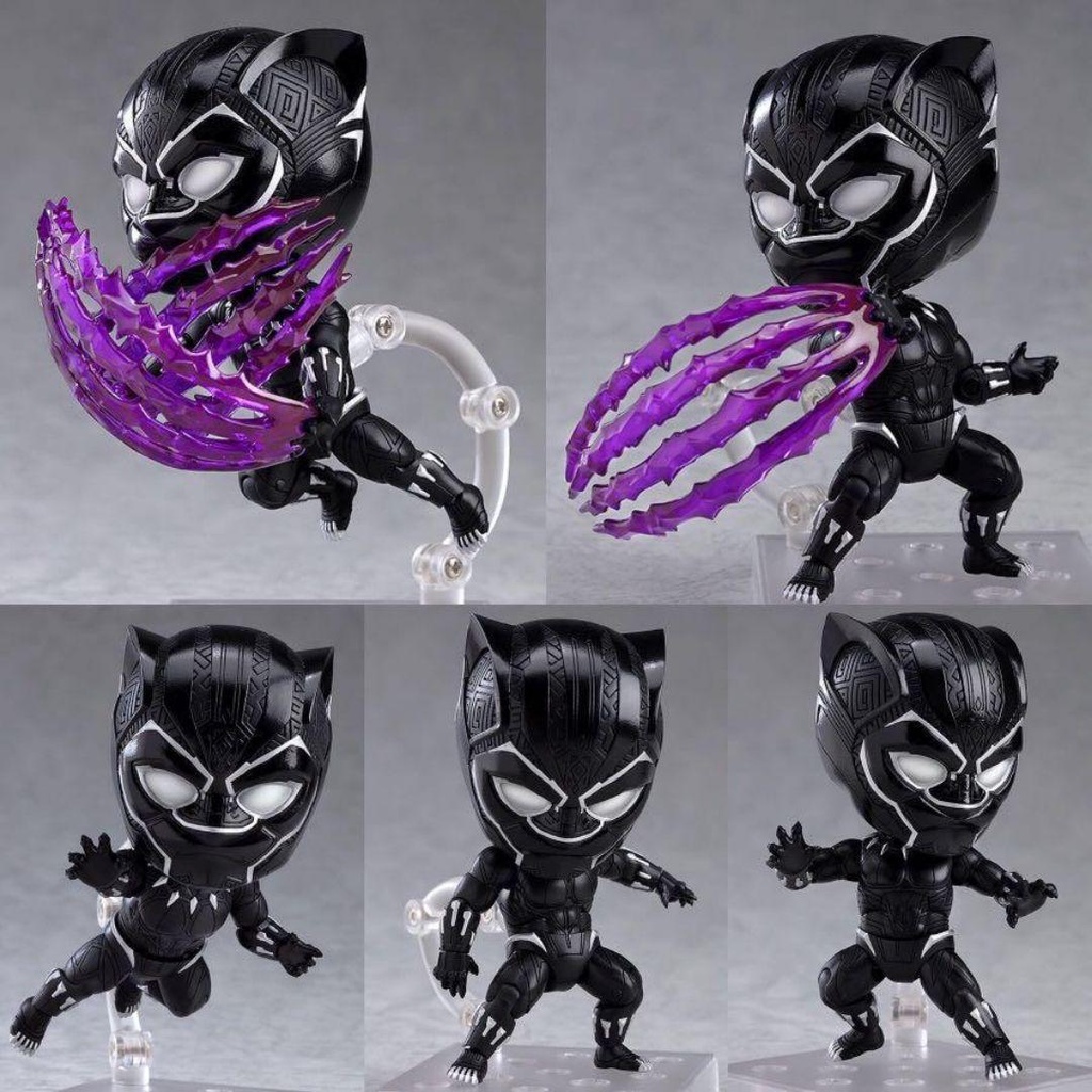 Mô hình Marvel Black Panther 10cm 955 DX Infinity Edition DX Ver Nendoroid GOOD SMILE CHÍNH HÃNG NHẬT MVND01