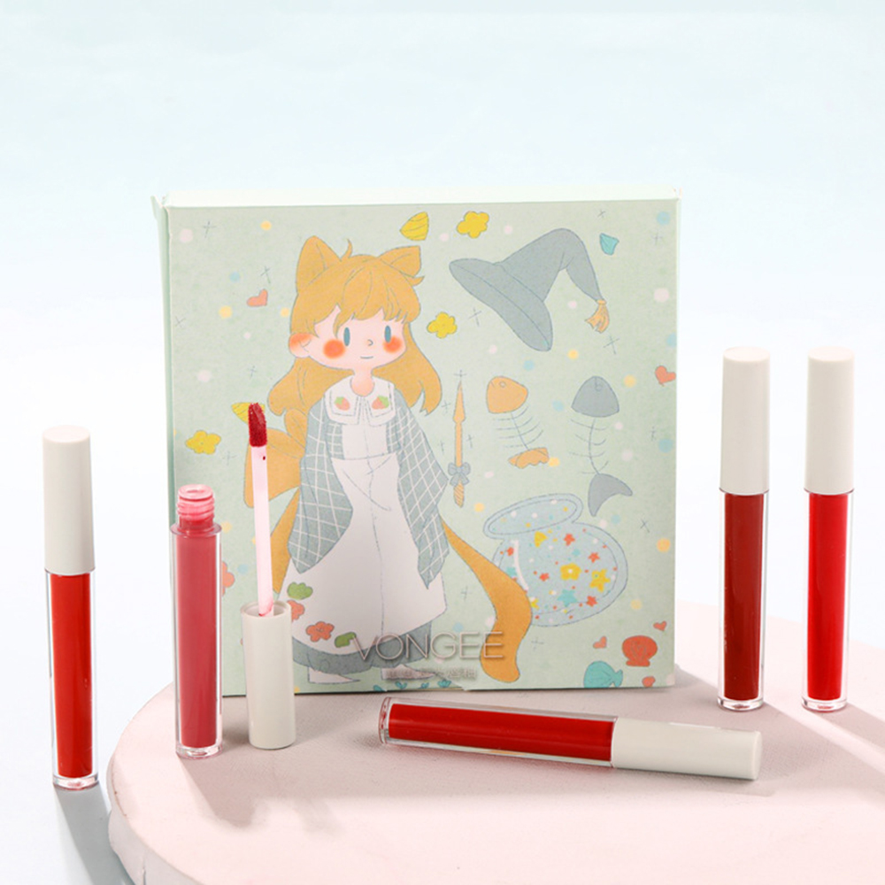 [Hàng mới về] Son môi màu nhung mượt lâu trôi chống thấm nước thời trang cho nữ | BigBuy360 - bigbuy360.vn