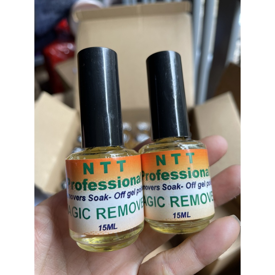 Sơn Phá Gel NTT ko cần chà top chai 15ml