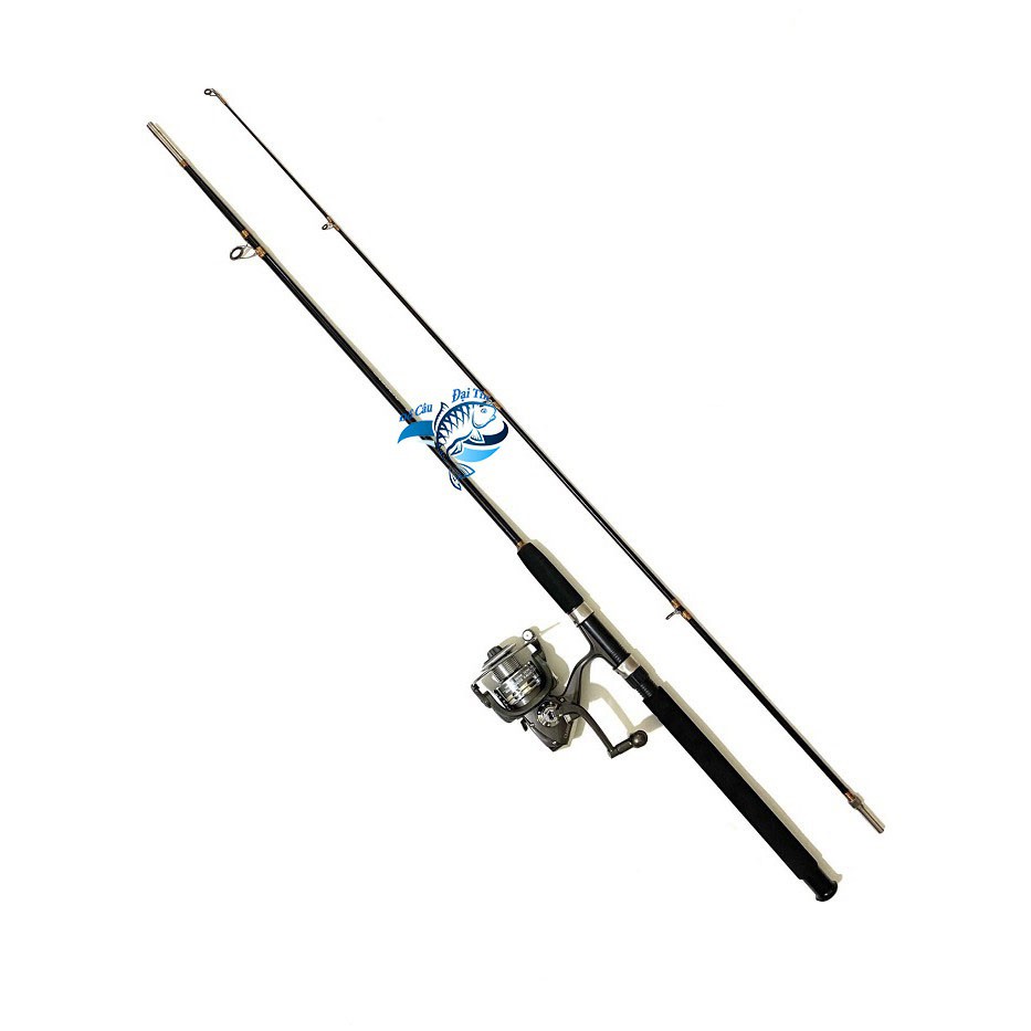 Bộ Cần 2 Khúc Đặc SHIMANO Scabard và Máy CL6000+Tặng Cước Daiwa, Cần 2 Khúc Bạo Lực