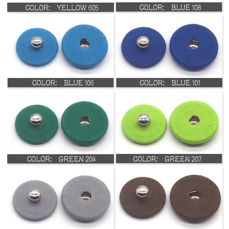 Set 20 Nút Đồng Lớn May Áo Khoác DIY