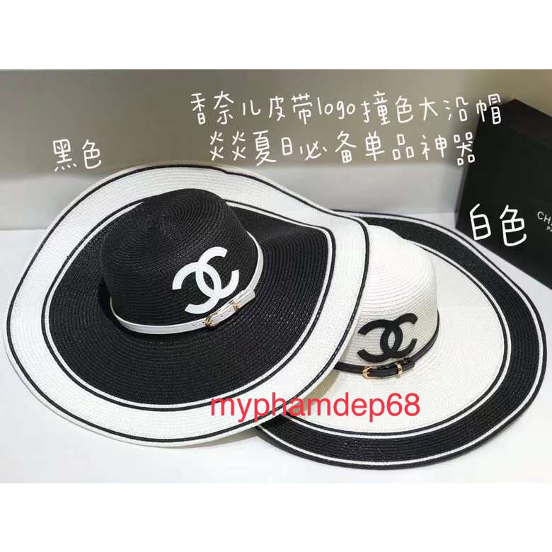 Mũ Cói Rộng Vành Gaucho Chất Cói Đẹp, Nón Cói Form Đẹp Màu Sang Chảnh Đóng Hộp To Giữ Form