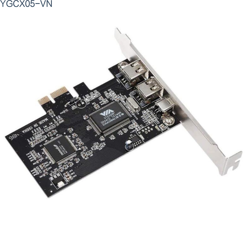 Thẻ Mở Rộng 1394a Pci-E Video Với 3 Cổng Pci-E 800 / 400 / 200 / 100mbps | BigBuy360 - bigbuy360.vn