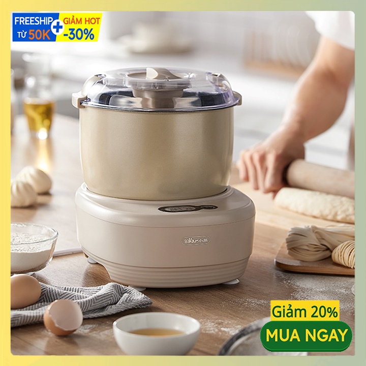 Máy Nhào Nhồi Bột Bear Mini _Máy Đánh Trộn Bột Tự Động Bear