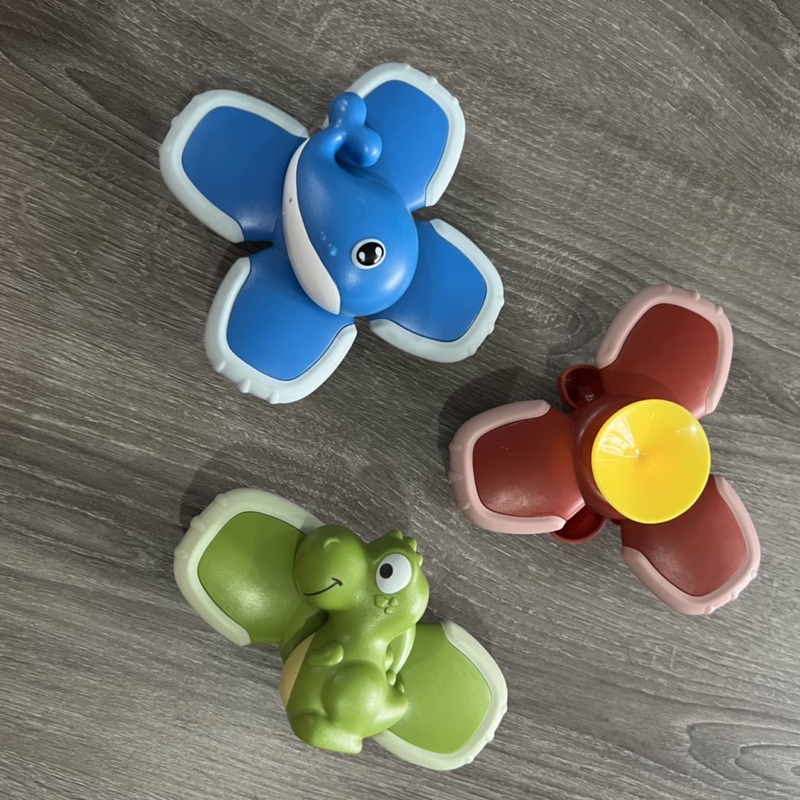 Con quay Spinner cute Hoạt hoạ đáng yêu dán tường chống nước Ca voi đồ chơi cho bé xả Stress giảm áp lực