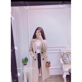 Áo dạ ép dáng dài(kèm ảnh thật)